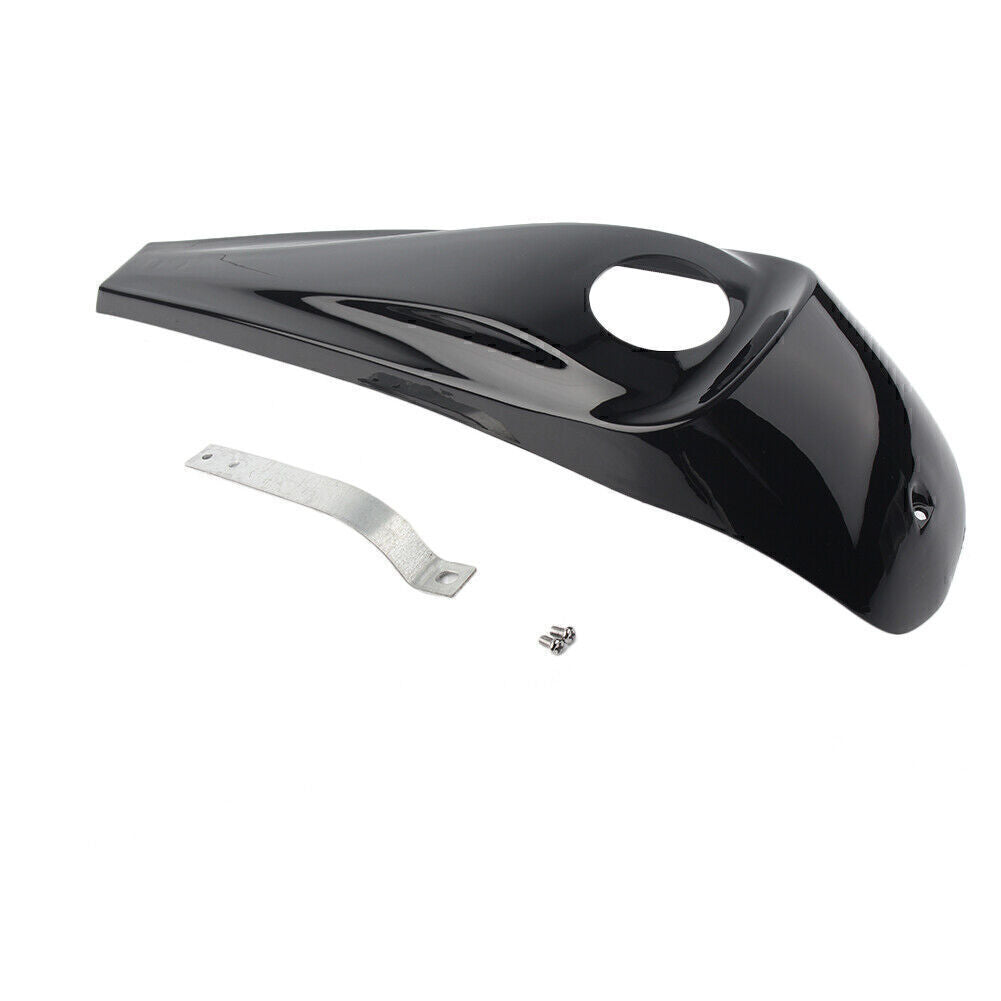 Fit for Harley Road Glides Street Glides 08-17 Black Smooth Dash Fuel Console Cover Q