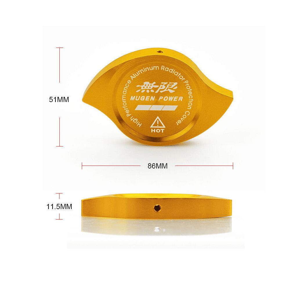 for Honda Accord for Civic CR-V CRX JDM Aluminum Cooling Radiator Cap Gold