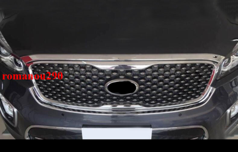 for Kia Sorento 2016-2020 Chrome ABS Front Hood Bonnet Lip Molding Cover Strip