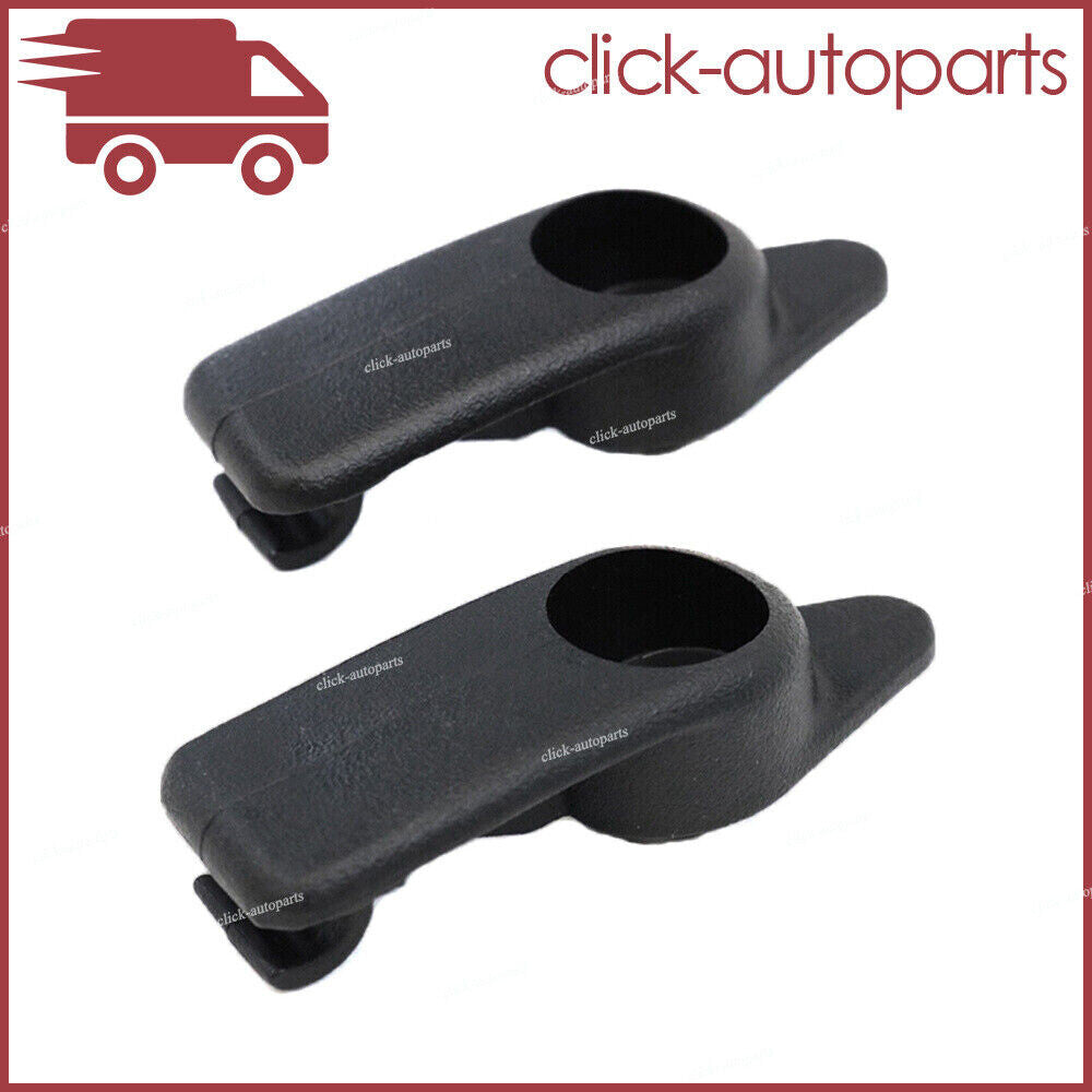 Pair Sun Visor Clip Bracket Holder Clip Black For 1997-04 for Chevrolet for Corvette C5 Q