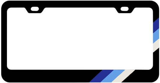 for Toyota RAV4 Accessories Tri Color Car SUV License Plate Tag Frame Cover Blue