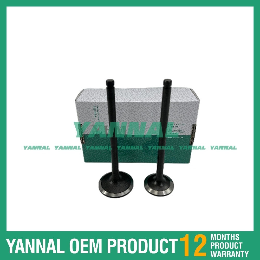 New EA300 intake and exhaust valve kit for Kubota excavator engine parts