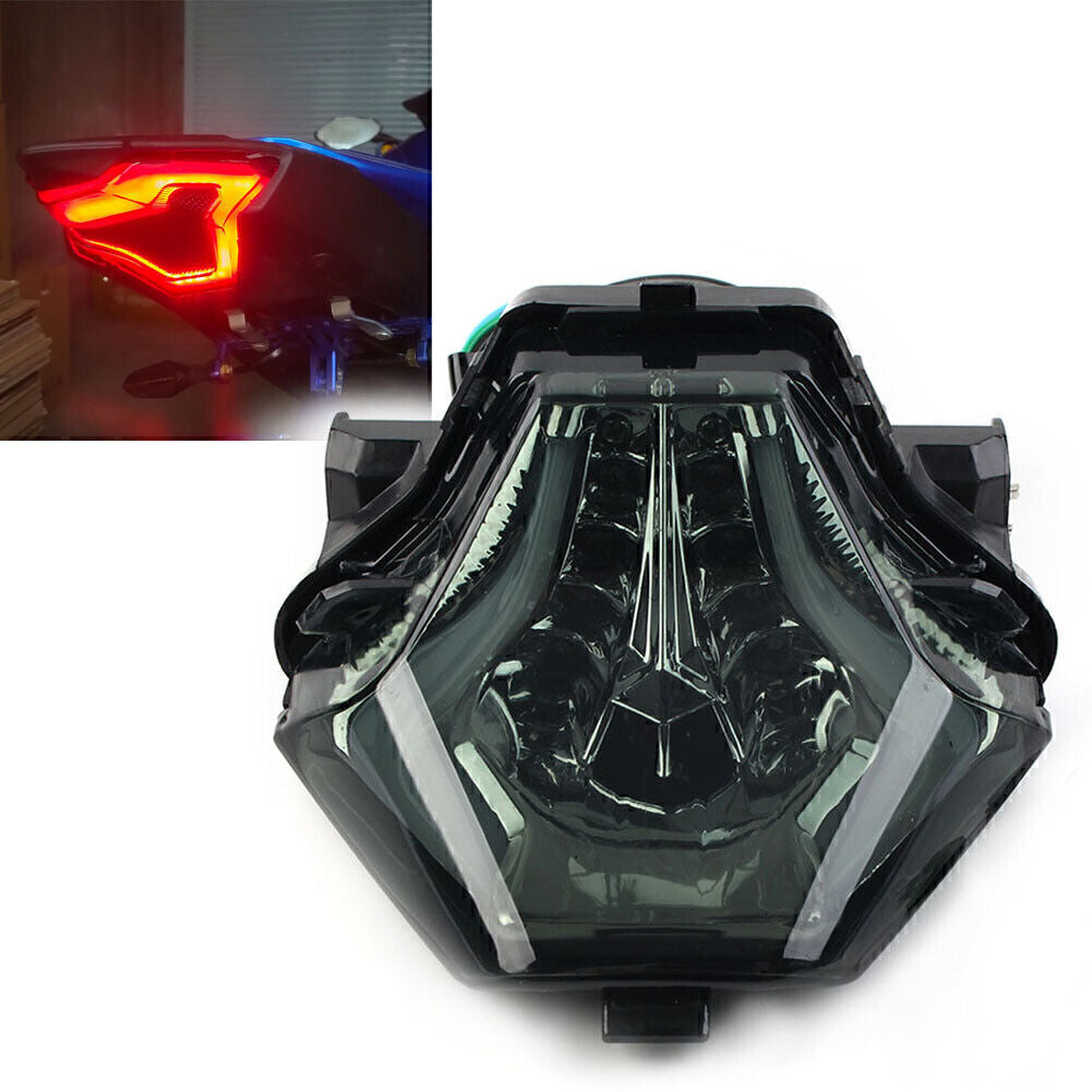 for YAMAHA YZF R3 R25 / MT-07 FZ07 MT-03 LED Red Brake Tail Light Turn Signal