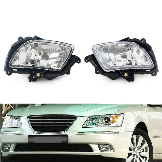 Pair for Hyundai Sonata NF Ser 2 2008-2010 Front bumper Fog Lamps driving light v