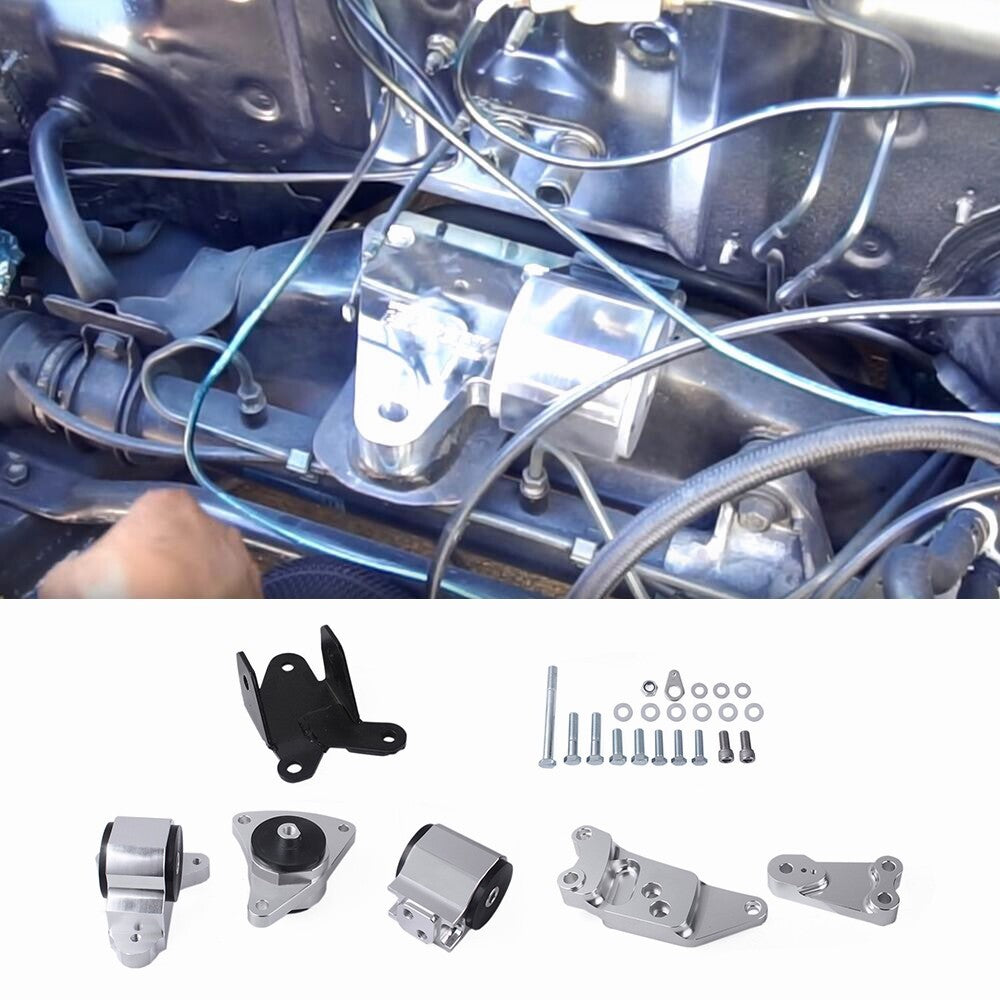 for Acura RSX DC5 Type S 02-06 Billet K20 K Series Engine Swap Motor Mount Kit