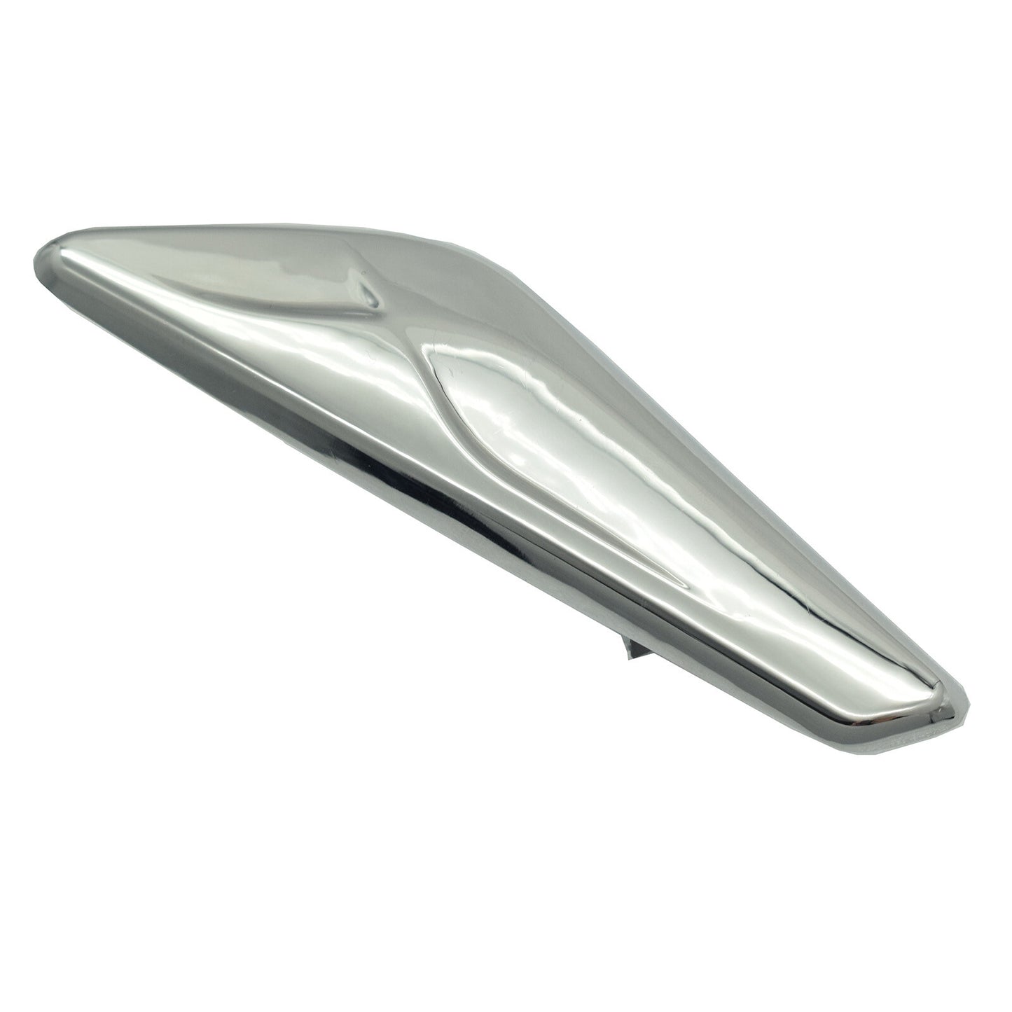 Right side chrome front fender trim for BMW X3 X4 F25 F26, smooth and brand new.