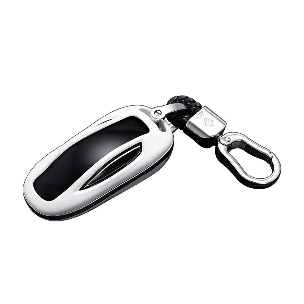 for Tesla Model X Car White for Smart Key Fob Case Protect Cover Accessories Q