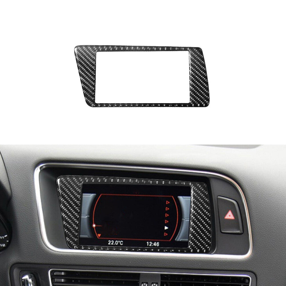 4Pcs Carbon Fiber Central Console Side Trim For 86 for Subaru BRZ 2016-2020 v