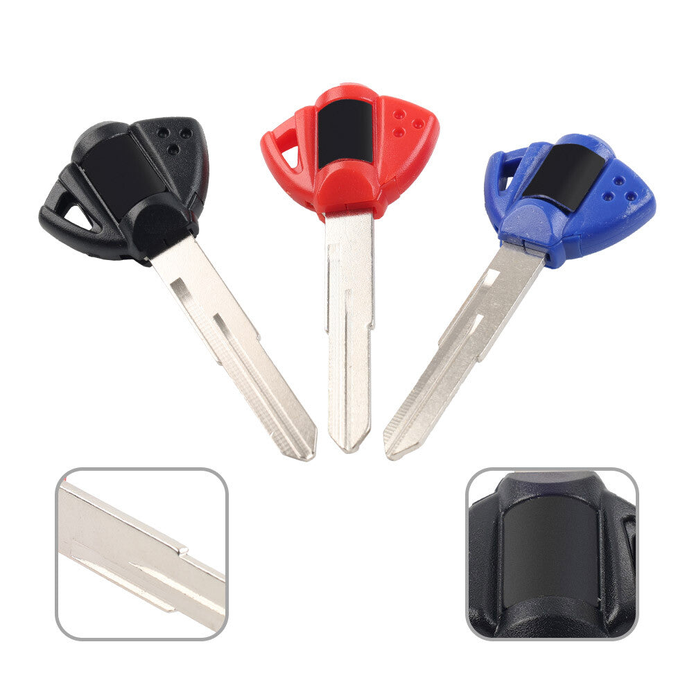 Motorcycle Blank Uncut Key Blade for Suzuki GSXR600 GSXR750 GSXR1000