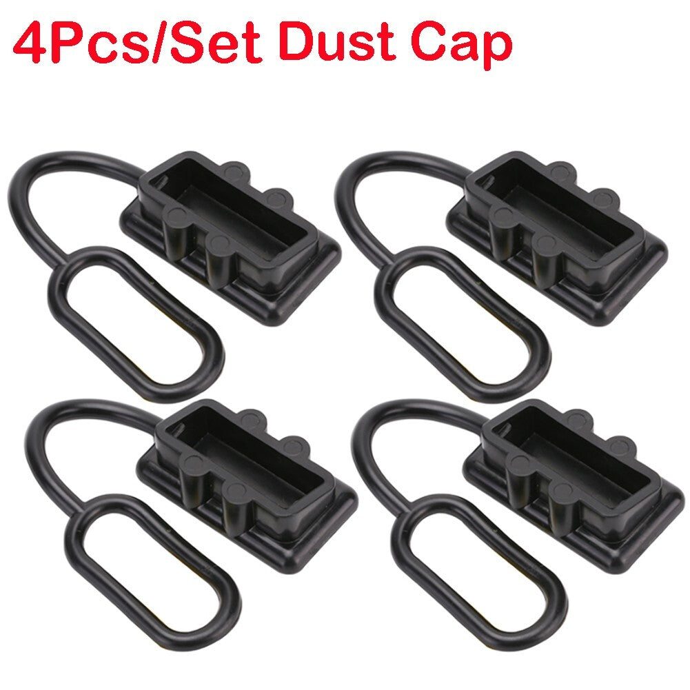 4Pcs/Set Dust Cap For Anderson Cover Connectors 50Amp Battery-Connector Kit