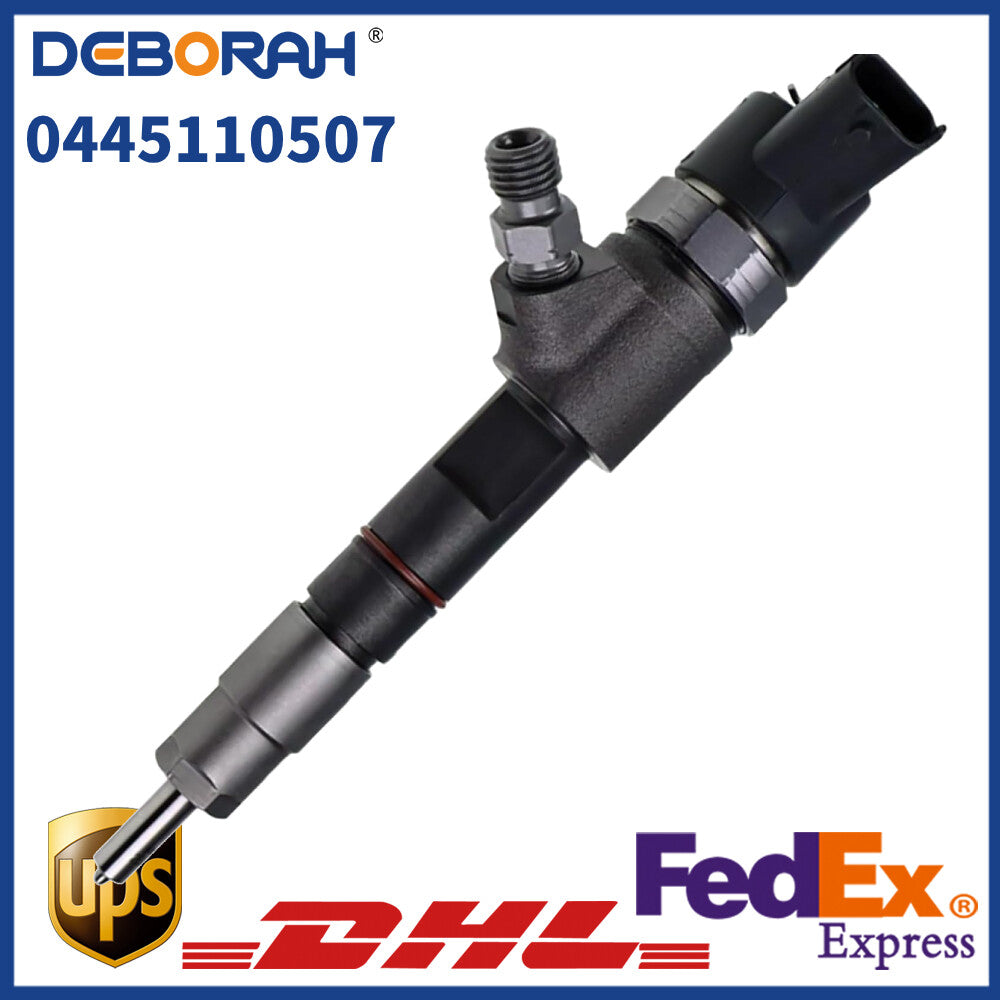 New Fuel Injector 0445110507 129E0053100 129E00-53100 for Yanmar 4TNV88C Engine