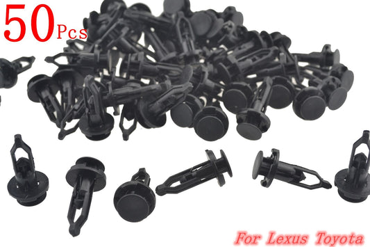 50 Pcs Bumper Cover Grille Push Type Retainer Clips for Lexus for Toyota 52161-02020 Q
