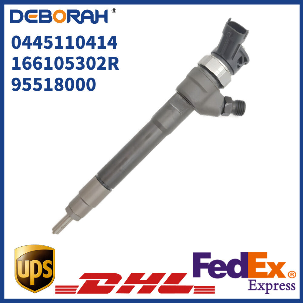 0445110414 166105302R Fuel Injector for Opel Vivaro 1.6 CDTi for Renault Megane