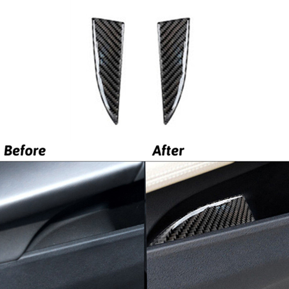 Red Carbon Fiber Rear Door Handle Cover Trim for LEXUS IS250 300 350 2006-2012 v