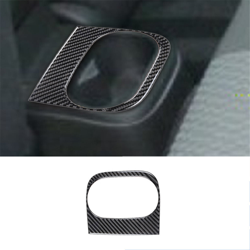 2X Carbon Fiber Front Door Control Trim Cover for Hyundai for Veloster JS 2019-2022 v