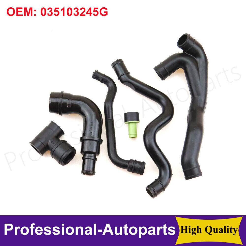 1.8T PCV Crankcase Ventilation Valve Hose Repair Kit for VW for Golf for Jetta 4 Q