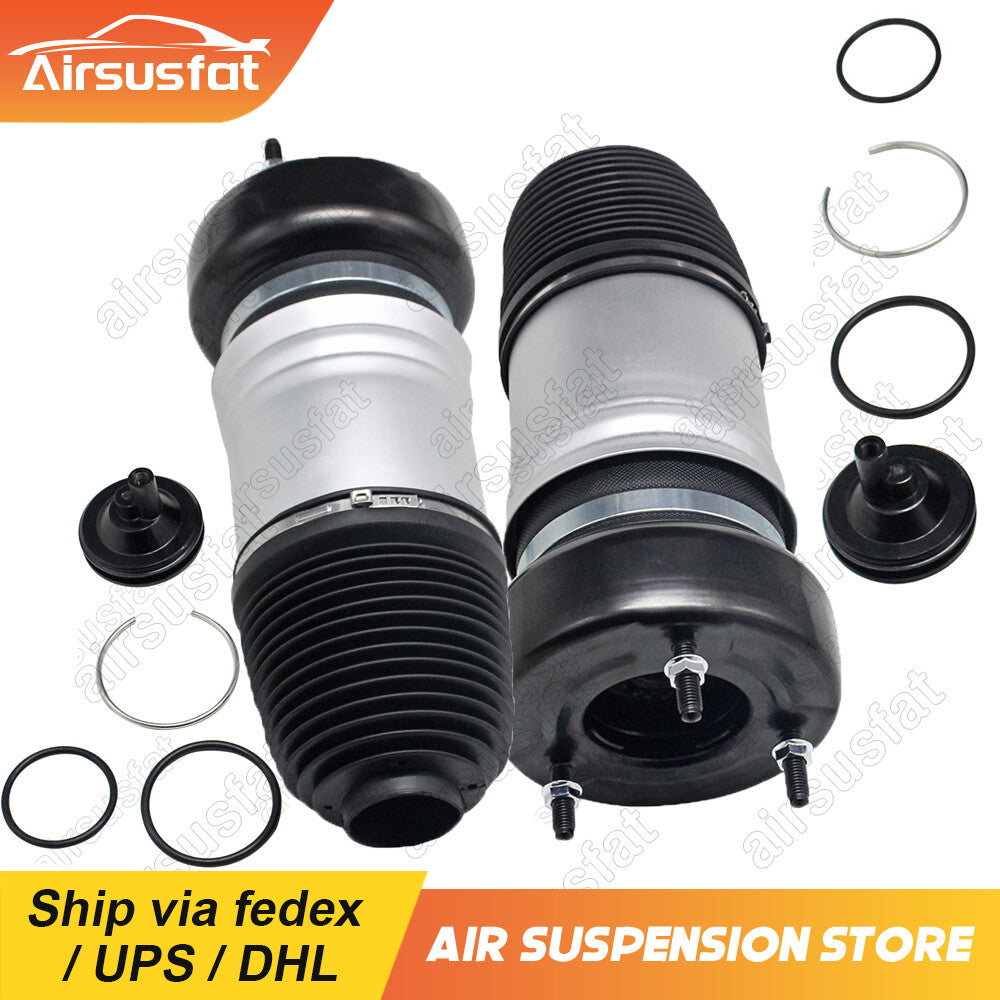 Paar for Mercedes W205 C250 C300 C400 C350 C63 Vorne L&R Luftfederung Luftfeder Q