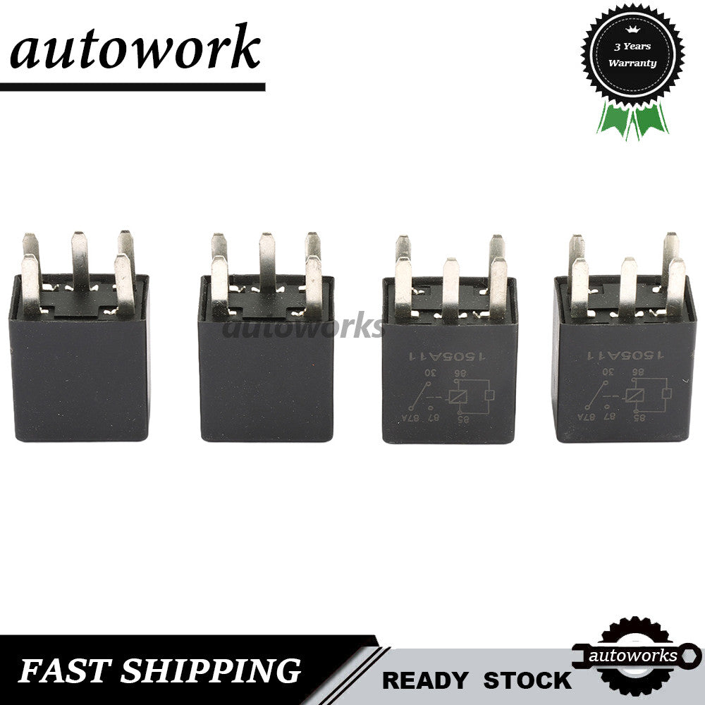 4x For GM 12V 35A High Current Multi-Purpose Micro Relays G8V-RH-1C7T-R-DC12
