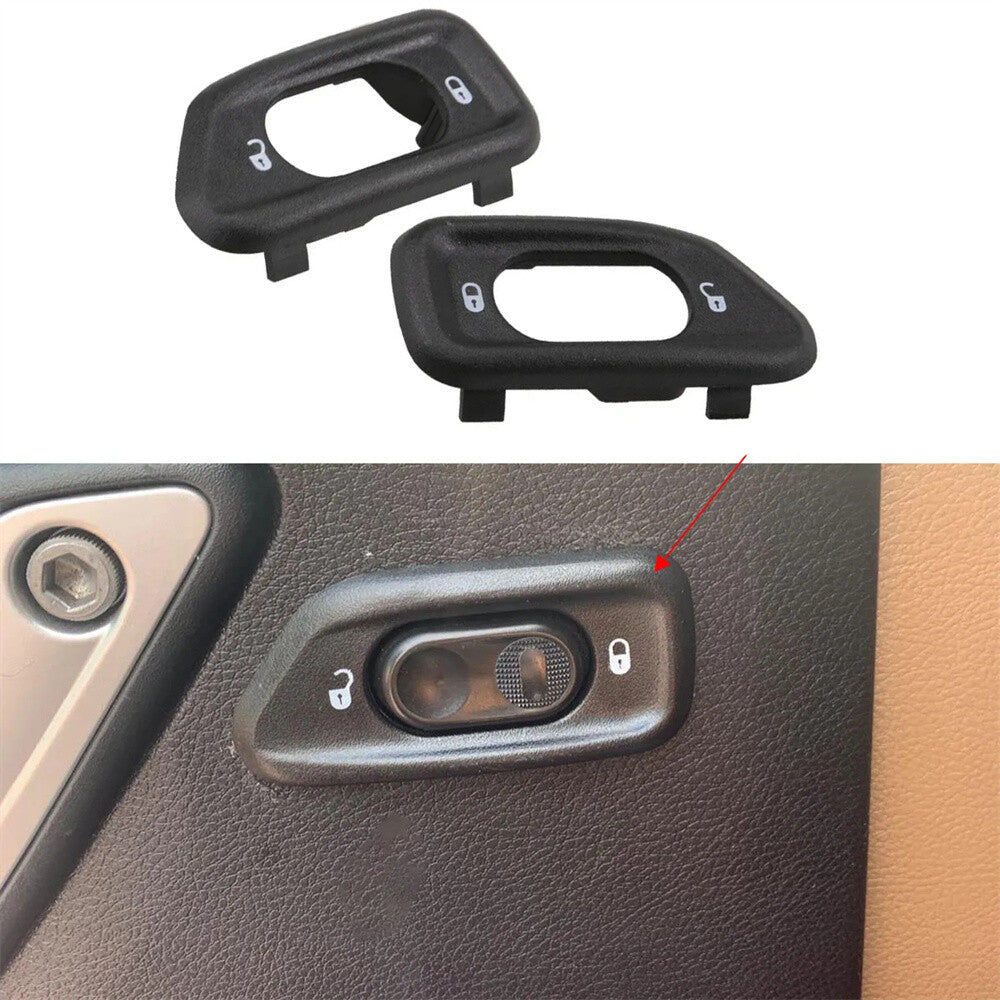 For 2011 - 2018 for Jeep for Wrangler JK Front Door Lock Switch Bezels Left Right Side