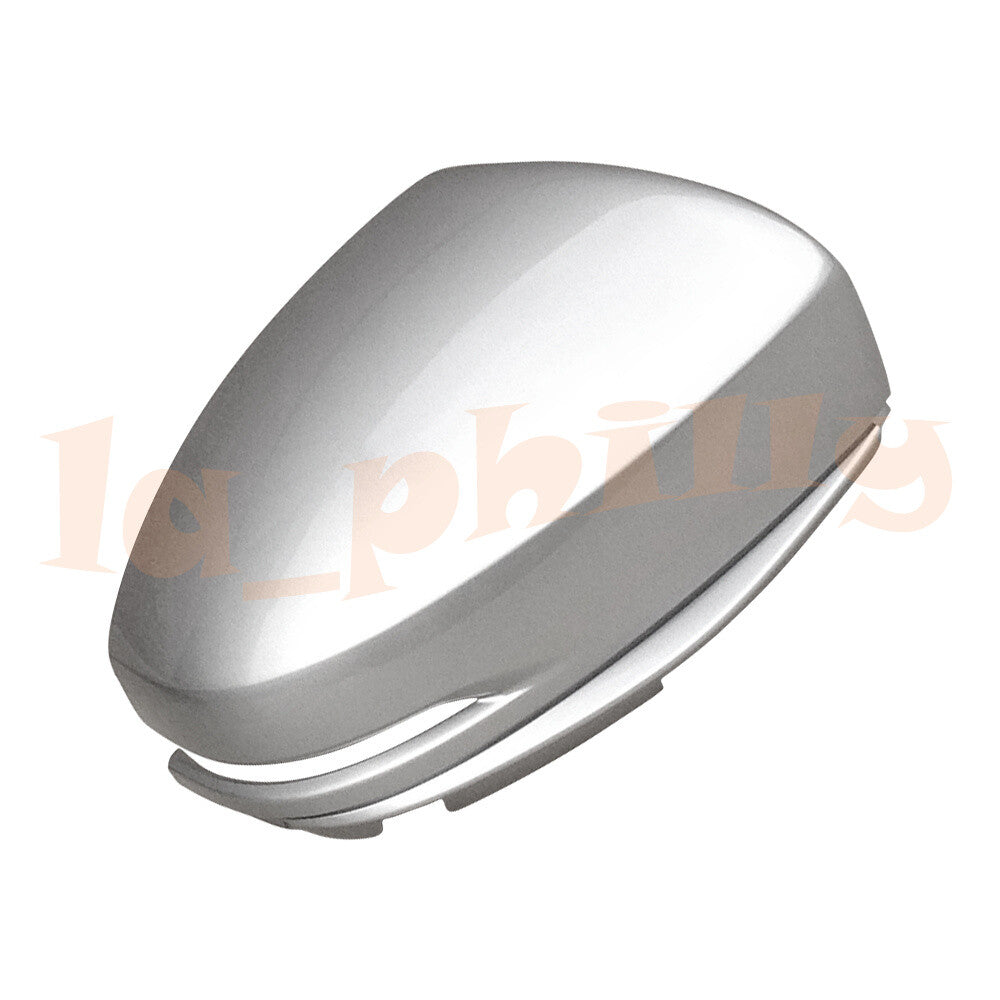 Sliver For 2015 2016 2018 for Honda Jazz Fitt Gk Right Side Mirror Cover+Light