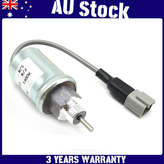 NEW Fuel Shut Off Solenoid HR404C-22T HL403C-15 402D 403D For Perkins 185206452 v