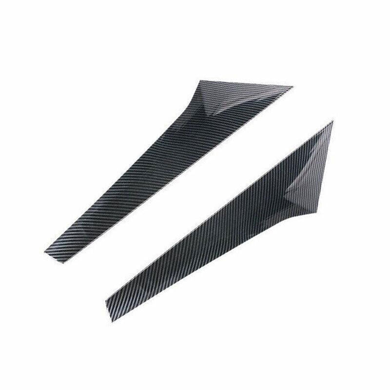 for Benz GLE 2020-2023 Carbon Fiber Look C Pillar Panel Window Side Cover Trims