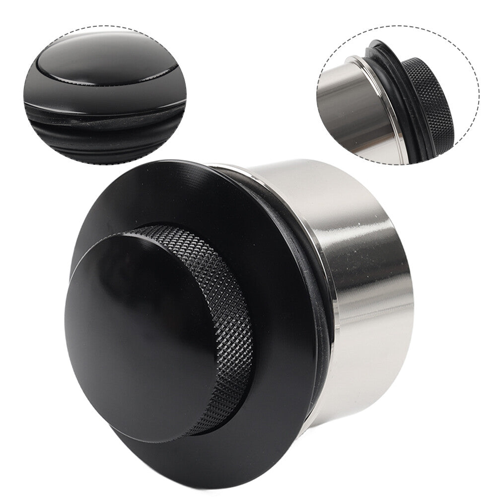 Fuel Tank Cap w/ Modified Screw Conversion Nut for Harley Touring Sportster 883