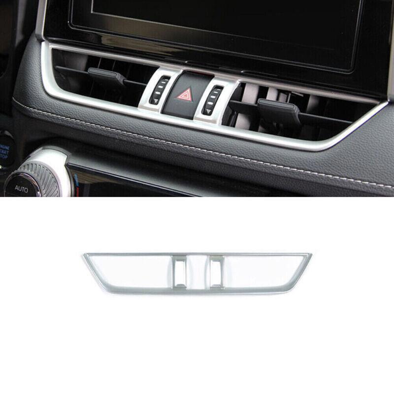 for Toyota RAV4 2019-2024 Silver Dashboard Middle Air Outlet Vent Cover Trim 1X