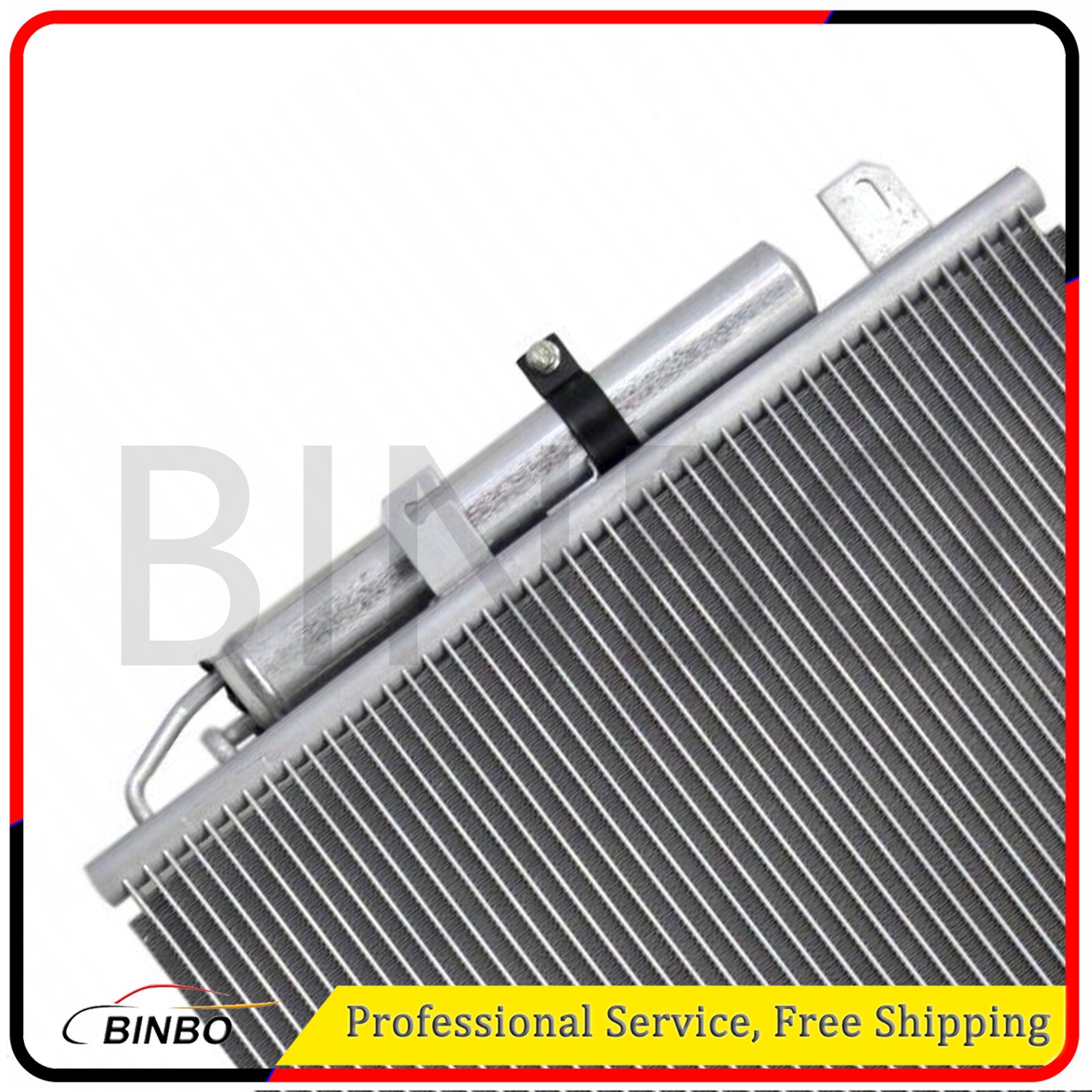 1Pc A/C Condenser w/ Receiver Drier for Land Rover LR3 LR4 V6 4.0L V8 4.4L 5.0L Q