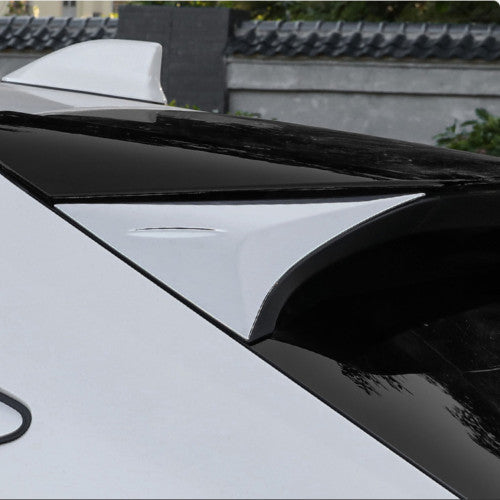 Chrome Exterior Rear Window Sill Spoilers Cover 2pc for Toyota Venza 2021-2023