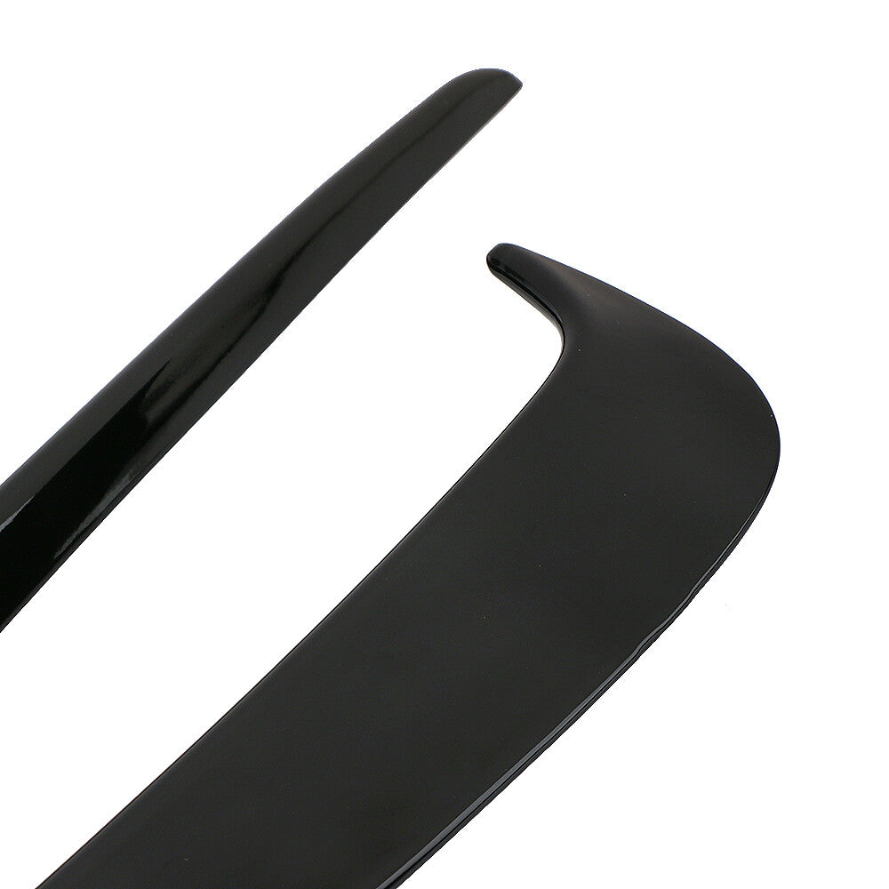 Rear bumper splitter, boiler, black, suitable for Mercedes W176, A200, A250, A45 (2013-2016).