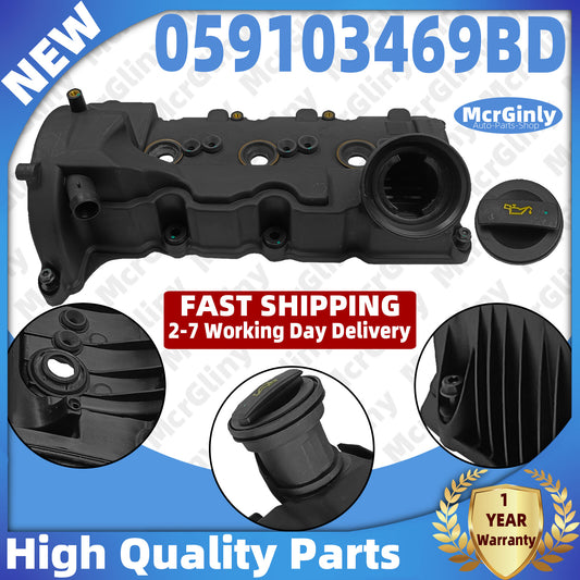 3.0T engine valve cover with cap 059103469BD 059103469AT Suitable for Audi A5 A6 A7 for A8 Q5 n