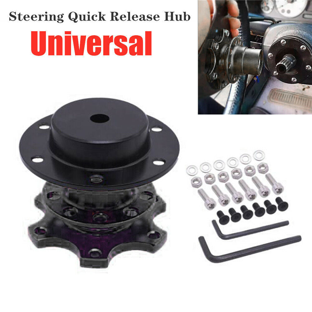 General Motors SUV Steering Wheel Quick Release HUB SUV Adapter Snap 6-Hole n