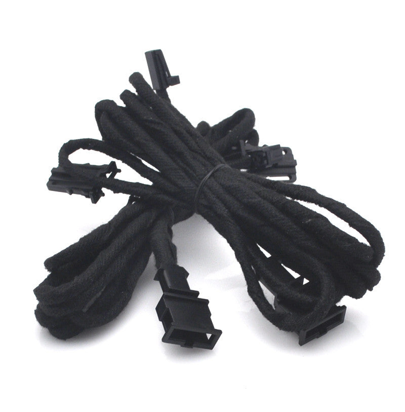 Retrofit Rear footwell light Y-adapter splitter cable for vw for golf mk7 mk7.5 GTI