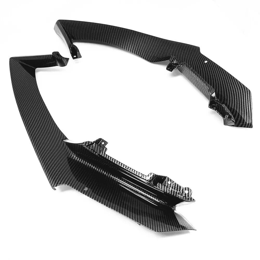 Carbon fiber front side frame cover panel fairing for Yamaha YZF R1 2007 2008