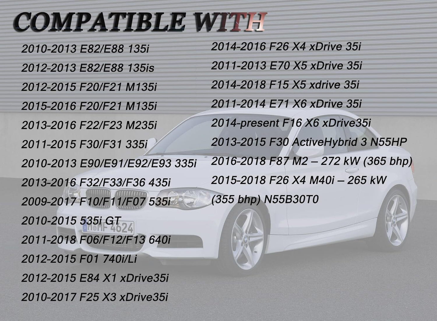 Engine Full Gasket Set for BMW 135i 335i M135i 435i 535i 640i X5 X6 3.0T N55B30