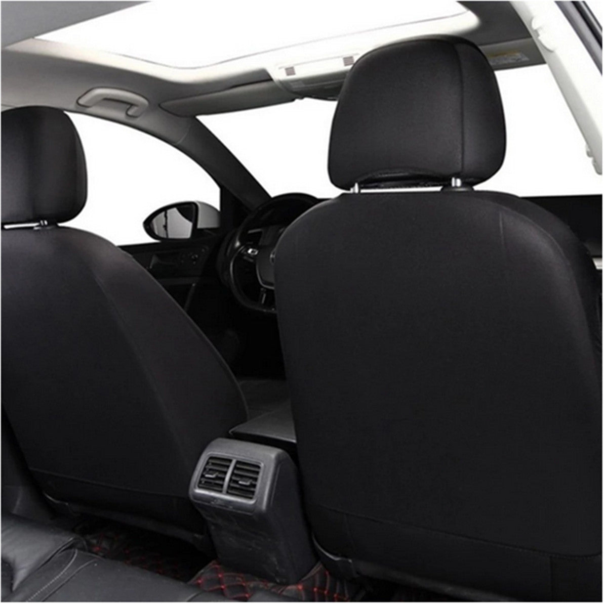 Fit for Honda for Civic for Seat Covers 5- for Seat Car Full Set Front Rear Cushion Protector Q