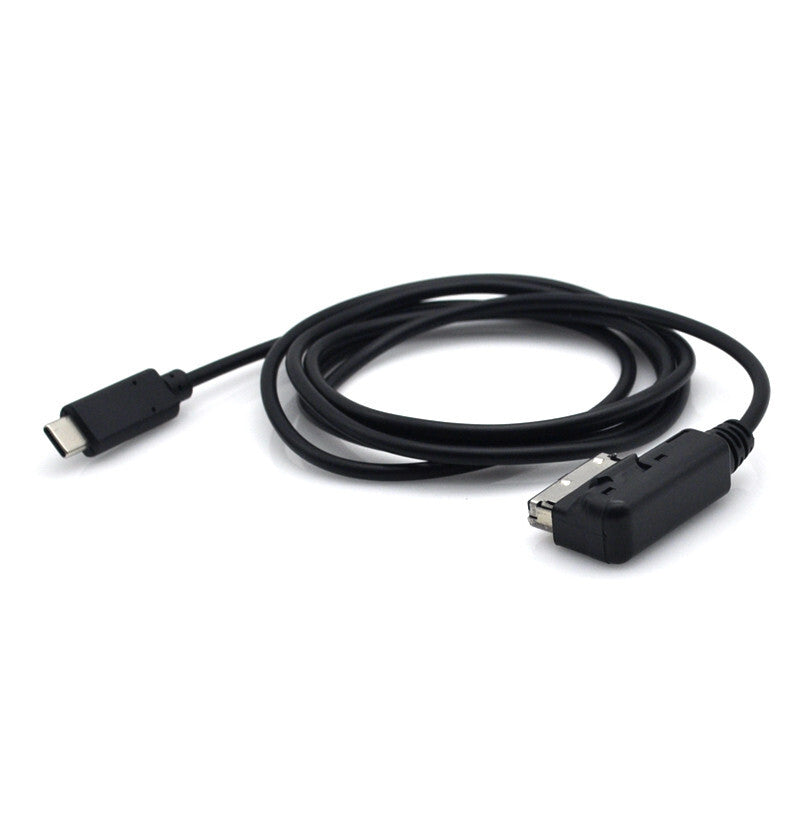 Mp3 aux charger typec usb data music cable for Mercedes Media-In MMI iphone15 v