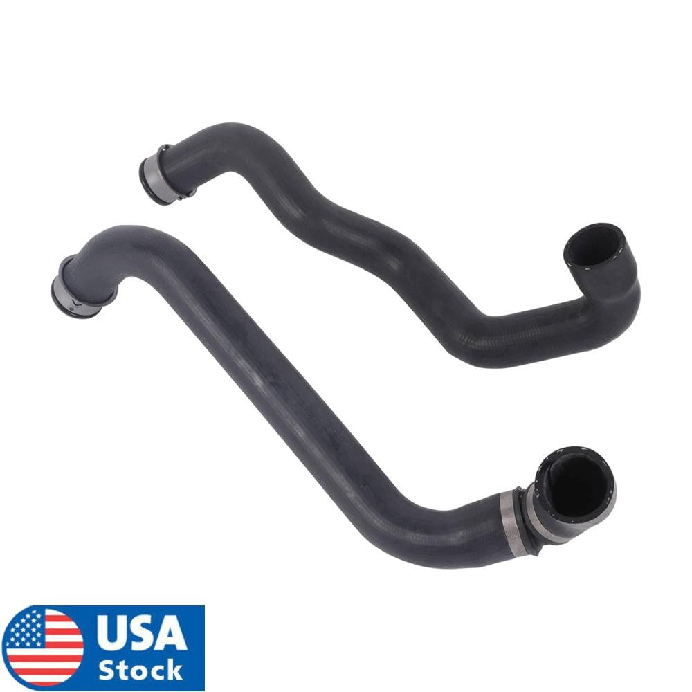 2 Pcs Radiator Coolant Hose Upper  Lower for Mercedes for Benz E320 2003-2005 3.2L Q