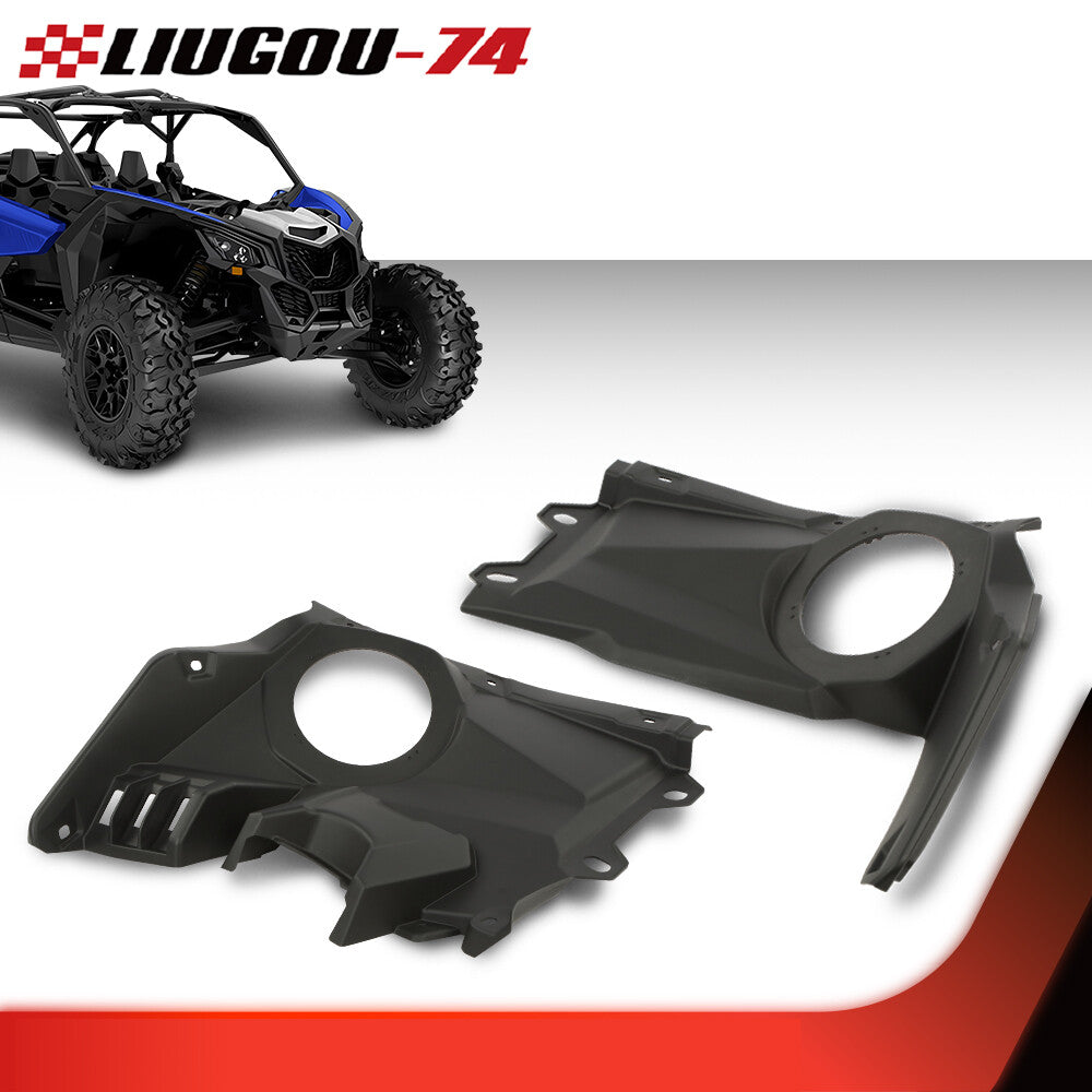 Suitable for 17-23 Can-Am Maverick X3 Dash speaker stereo panel mount Pod audio kit Q
