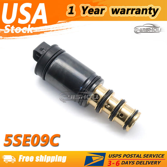 The air conditioning compressor valve is suitable for 06-12 for Toyota Yaris for Corolla 1.5L 1.8L I4 5SE09C Q