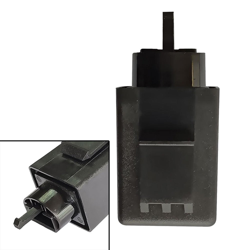 Motorcycle Accessories 12VDC 3 Pin 3x2.9x6.5cm ABS Adjusted Black v