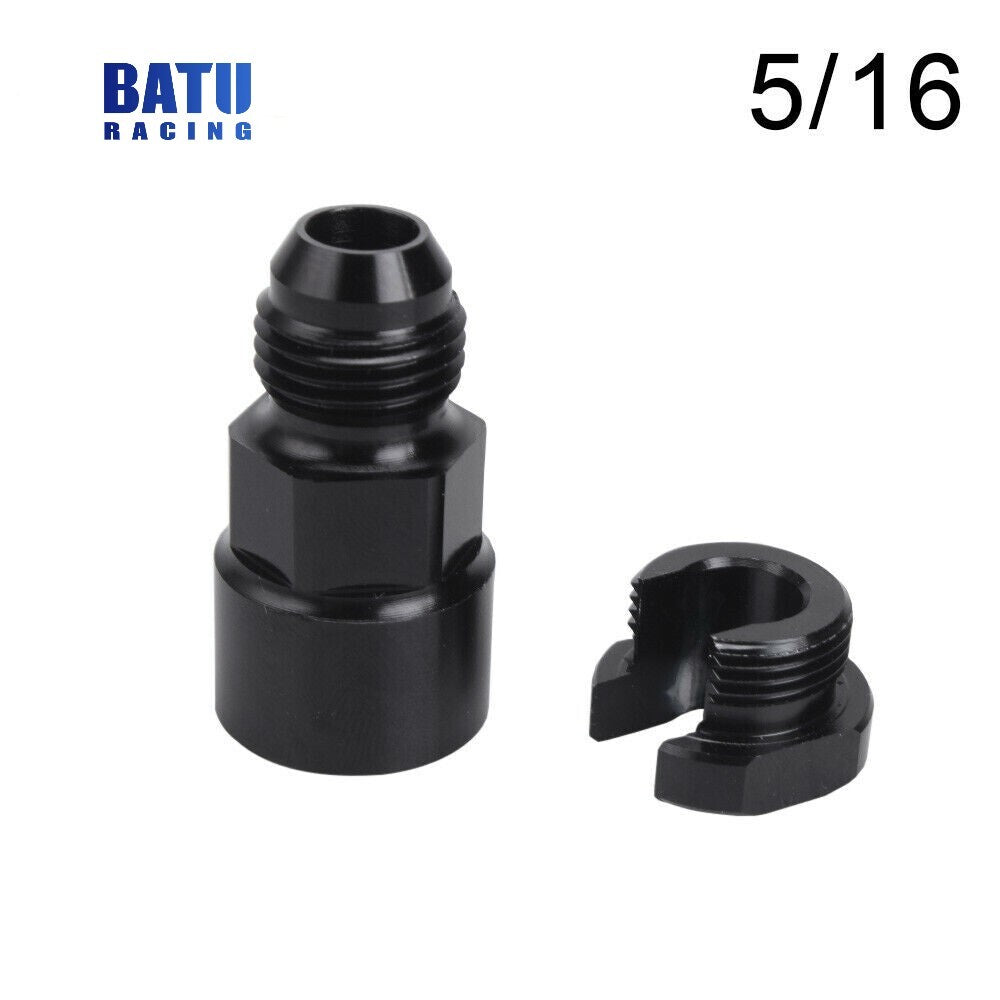 Fuel Line EFI Adapter Fitting -6 AN Male to 5/16 Quick Disconnect Screw On