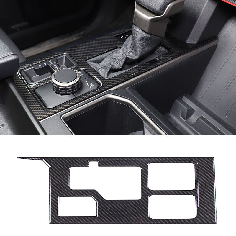 3-Piece Matte Black Center Console Dash Strip Trim for Corvette C8 2020-2024- v