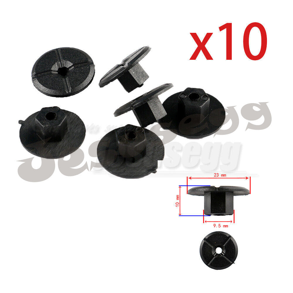 10x Plastic Nuts Self Threading for Mercedes W201 06-14 E350 for BMW 2019900050 Q