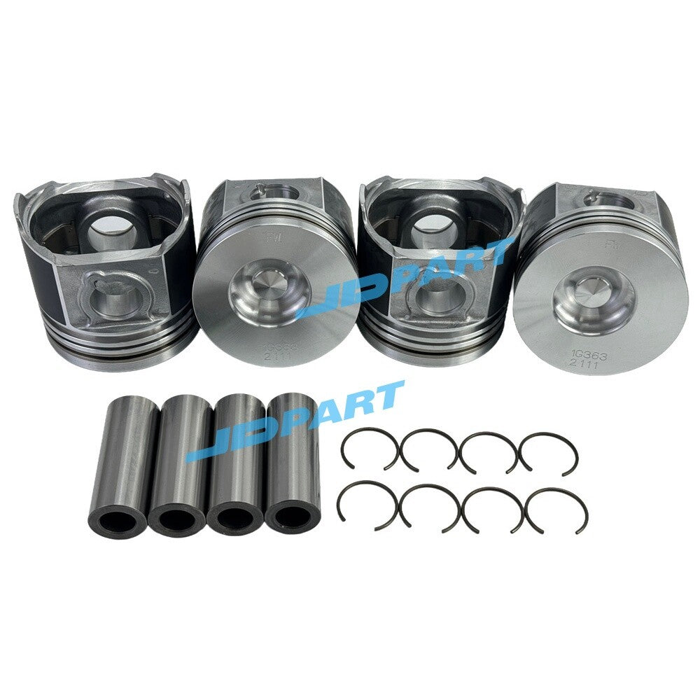 Construction machinery parts 1G363-21110 Piston kit for V2003 engine -