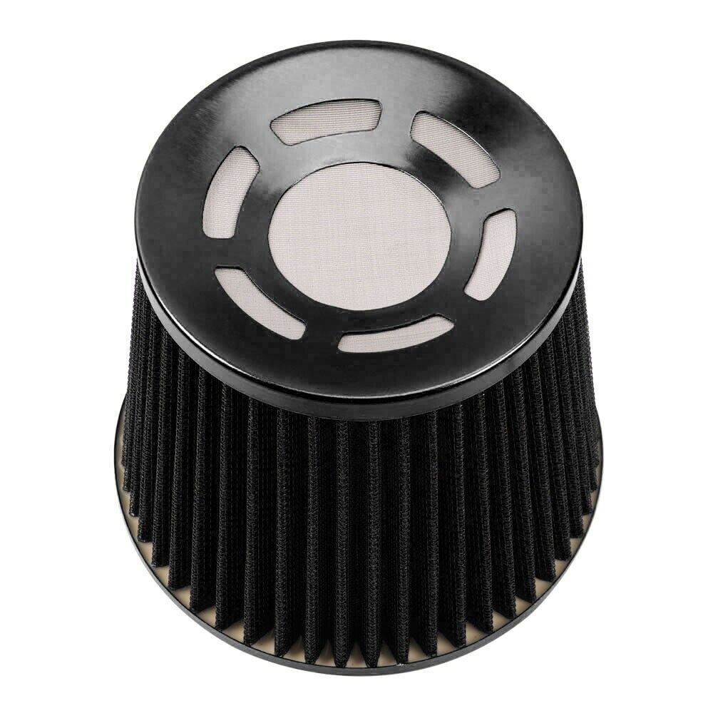3 Car High Flow Inlet Cleaner Dry Filter Cold Air Intake Cone Replacement Part Q