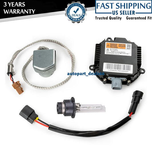 HID xenon lamp ballast control igniter with bulb for Infiniti G37 G35 Coupe Q