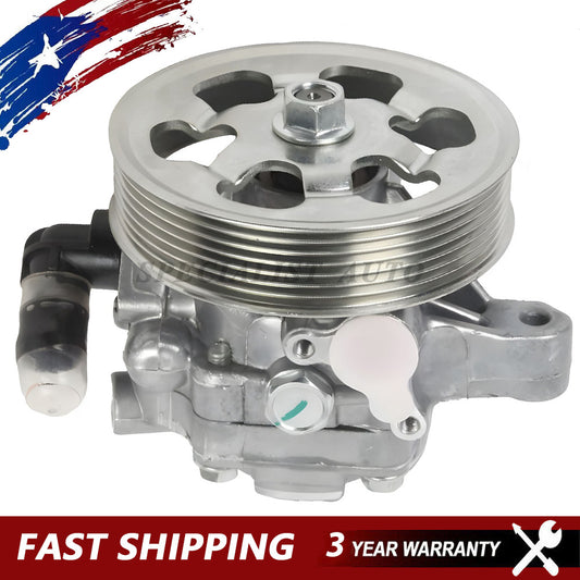 1pc Fits 2002-2011 for Honda CR-V 2.4L Power Steering Pump w/ Pulley Q