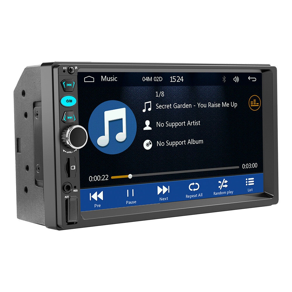 7 inch Wired Carplay Mirror Link Steering Wheel Controls HD MP5 BT FM Player n